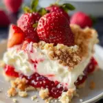 Strawberry Cheesecake Dump Cake