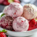 Strawberry Cheesecake Protein Balls