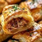 Pulled Pork Pastry Puffs
