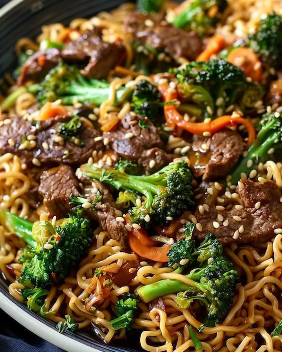 Beef and Broccoli Ramen Stir Fry: Easy Homemade Comfort Food