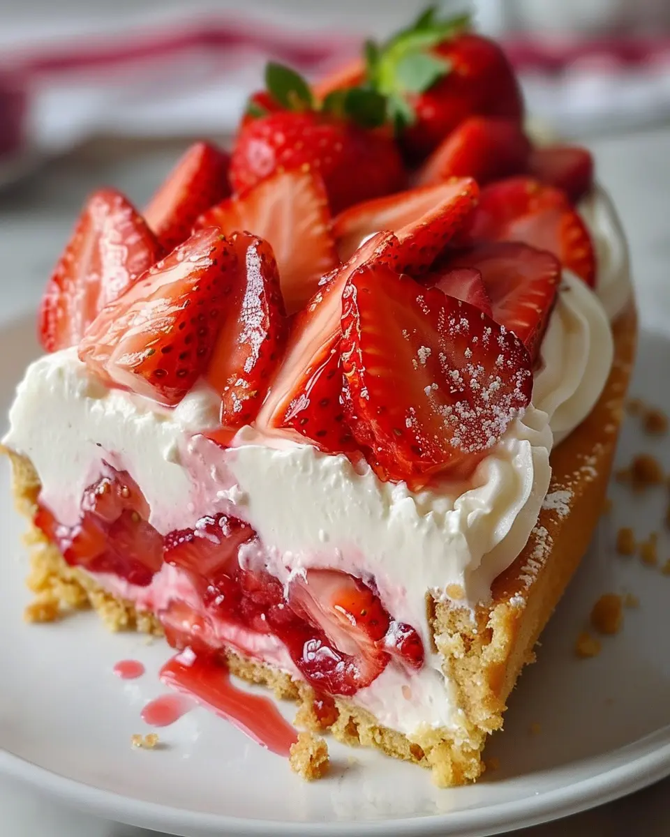 Strawberry Shortcake Cheesecake: The Best Indulgent Treat at Home