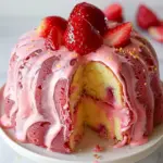 Strawberry Milkshake Pound Cake Recipe