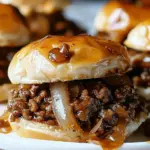 French Onion Beef Sloppy Joes