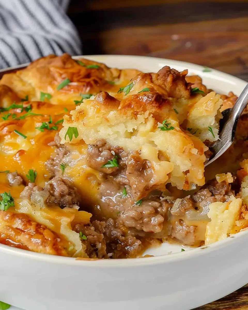 Cheddar Bay Ground Beef Cobbler: The Ultimate Comfort Dish