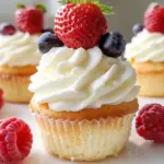 Japanese Cotton Cheesecake Cupcakes