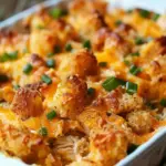 Cracked Out Chicken Tater Tot Casserole