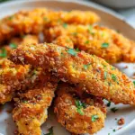 Crispy Oven Baked Chicken Tenders