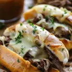 Crockpot French Dip Sandwiches