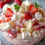 Strawberry Shortcake Fluff Salad