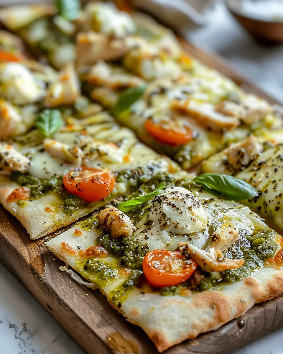 Chicken Pesto Flatbread: The Best Easy Recipe for Home Chefs