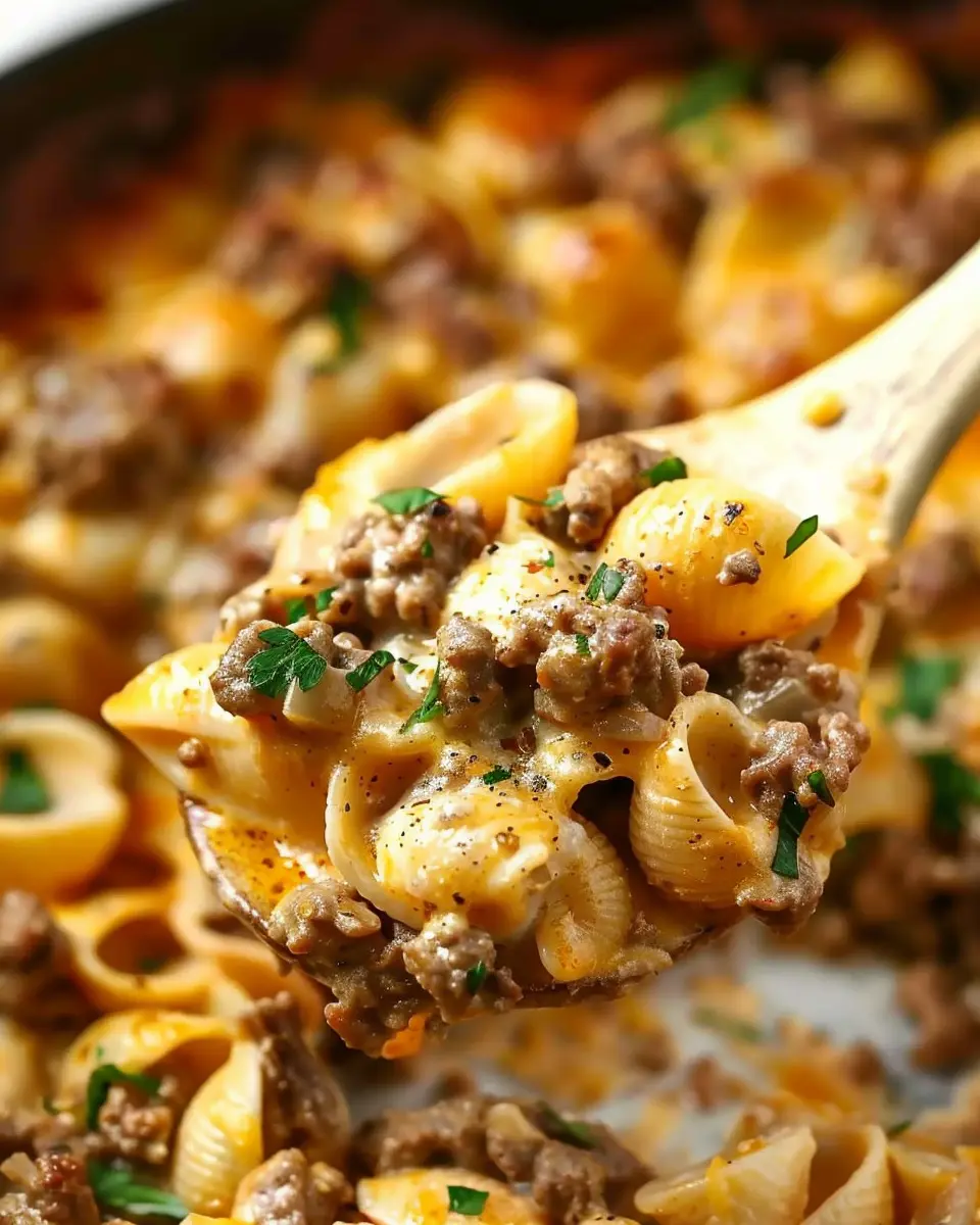 Creamy Beef and Shells: The Easy Comfort Meal You’ll Love