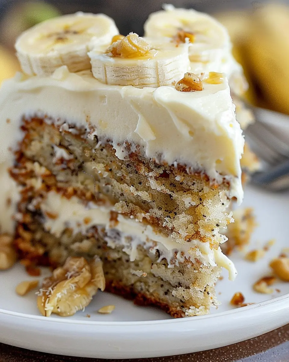 Amazing Banana Bread Cake: The Best Cream Cheese Frosting Recipe
