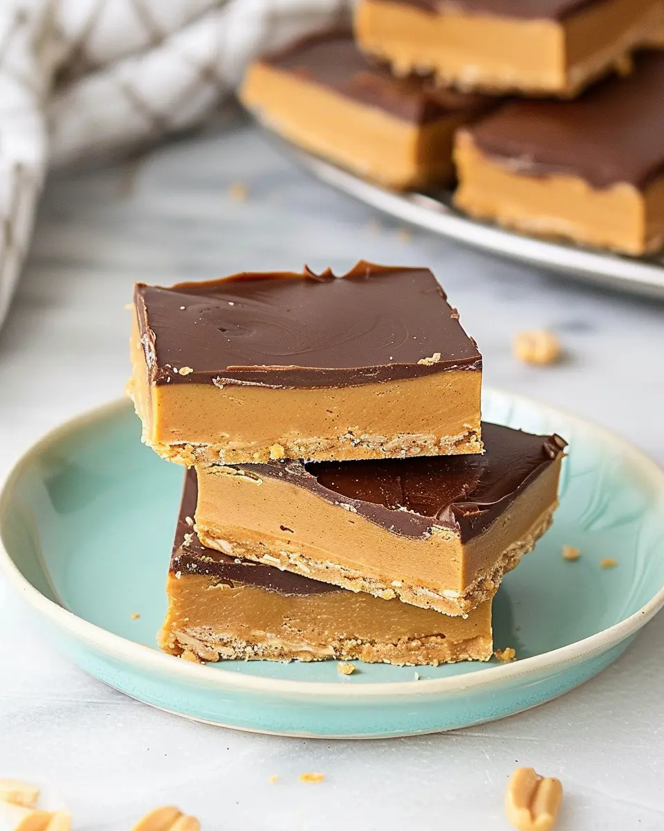 No Bake Peanut Butter Bars: The Easy Indulgence You Need