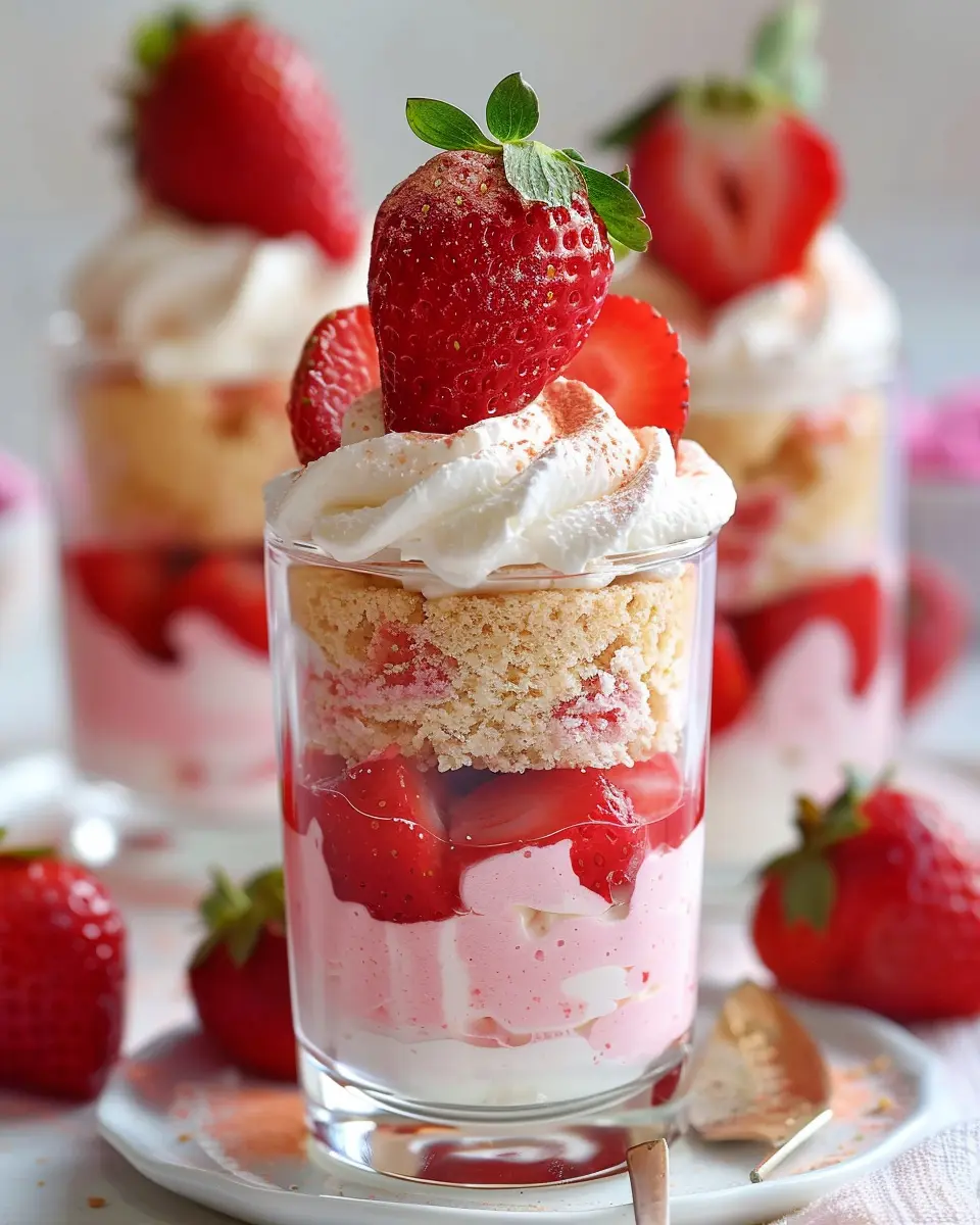 Strawberry Shortcake Dessert Cups: Easy Indulgence for Everyone