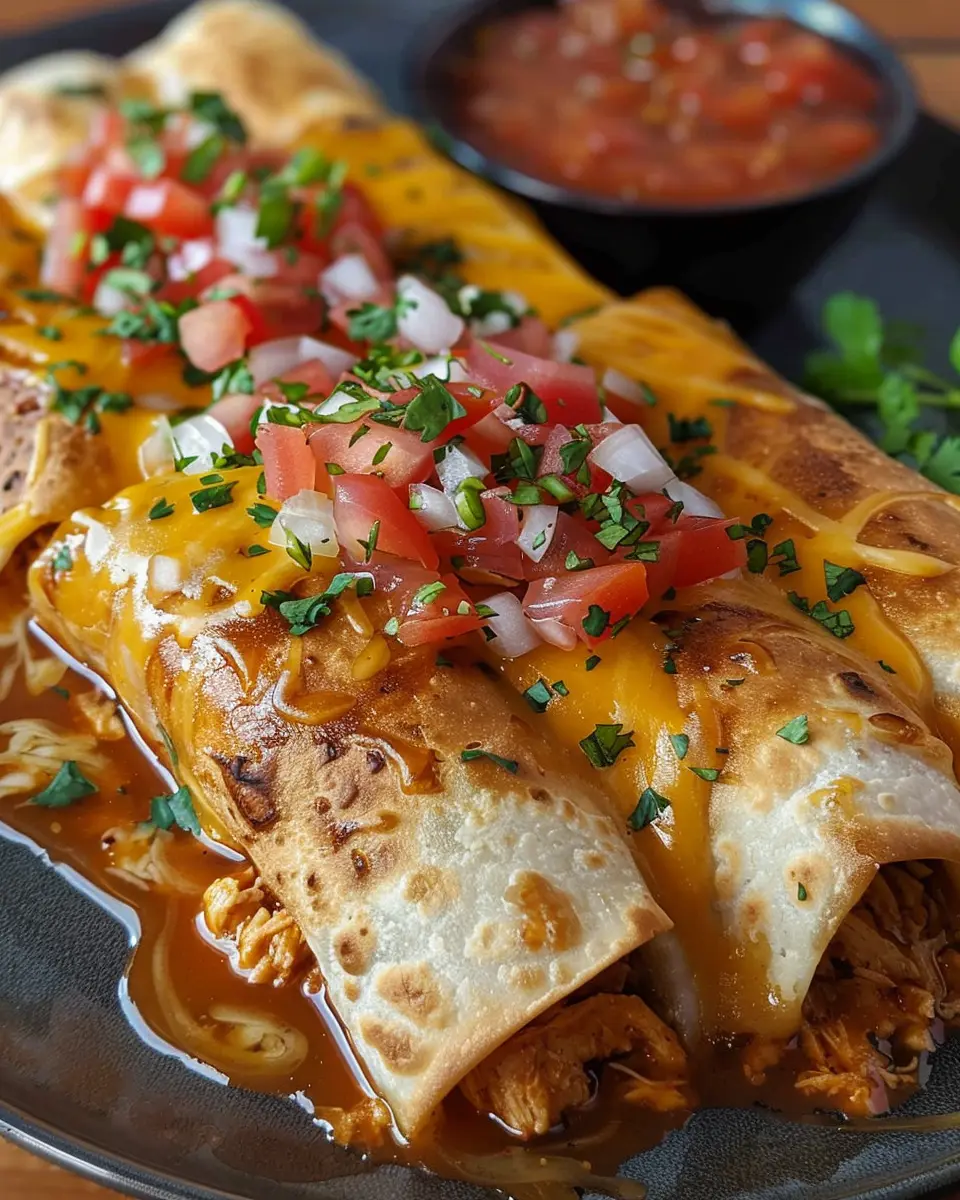 Chi-Chi’s Baked Chicken Chimichangas: Easy Comfort Food Delight