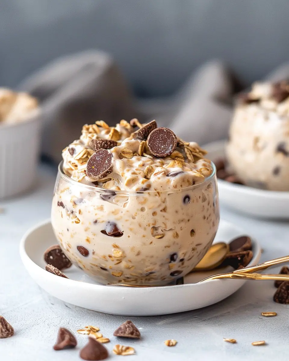 Cookie Dough Overnight Oats: The Best Indulgent Breakfast Treat