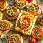 Tomato Tartlets with Puff Pastry
