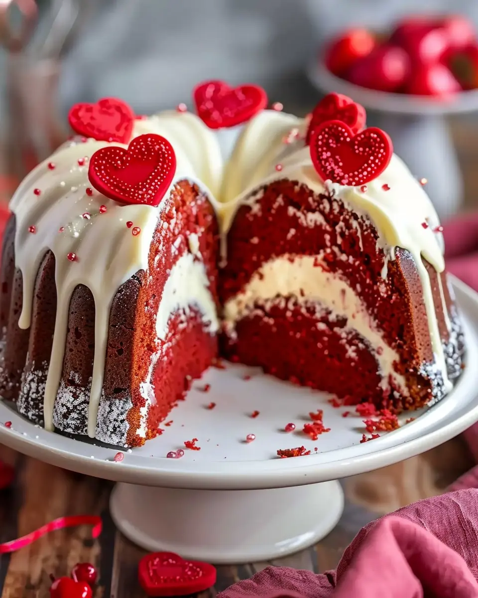 Valentine’s Day Bundt Cake: Best Cream Cheese Filling Recipe