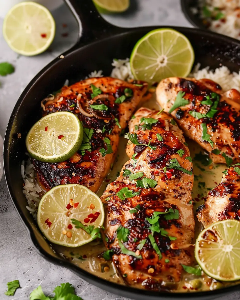 Coconut Lime Chicken Skillet: Easy Recipe for Flavorful Meals