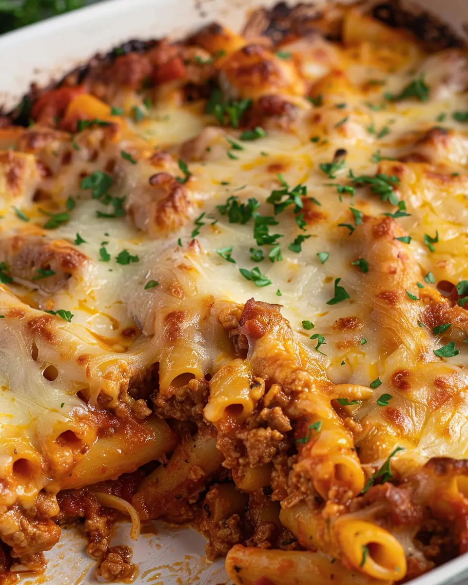 Baked Ziti Recipe: Indulgent Comfort with Turkey Bacon Twist
