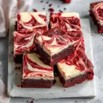 Easy Red Velvet Cheesecake Brownies