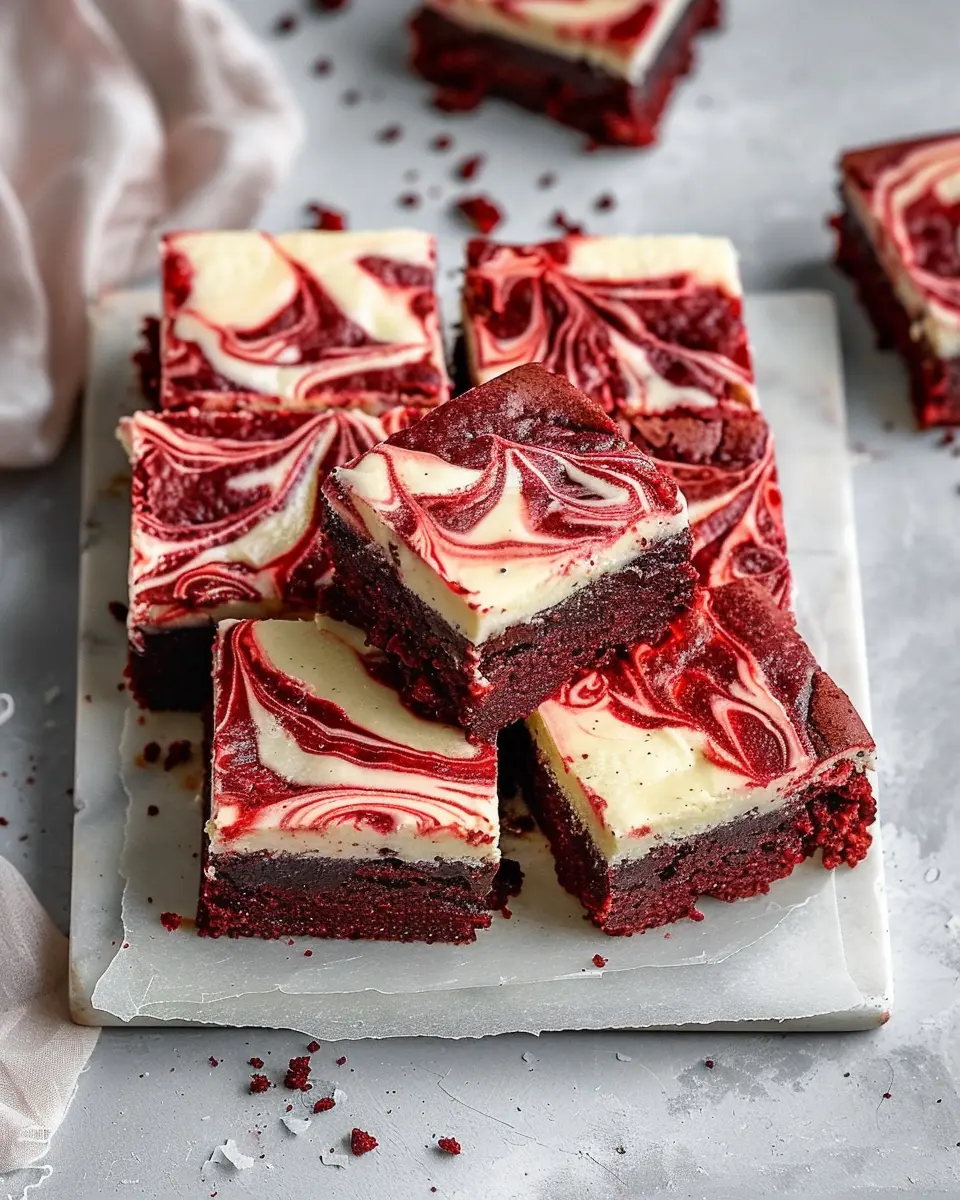 Easy Red Velvet Cheesecake Brownies: Indulgent Treat for Everyone