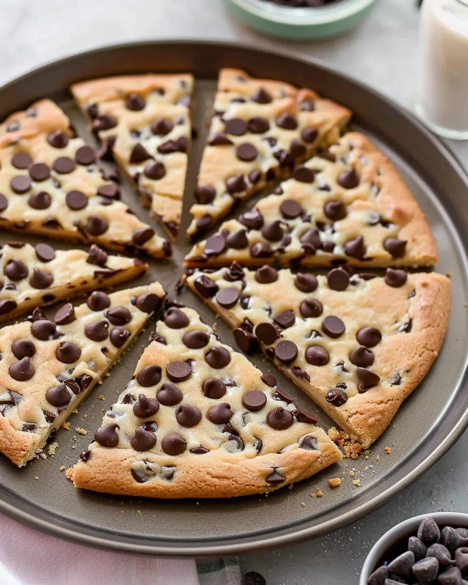 Chocolate Chip Cookie Pizza: The Best Indulgent Treat You’ll Love