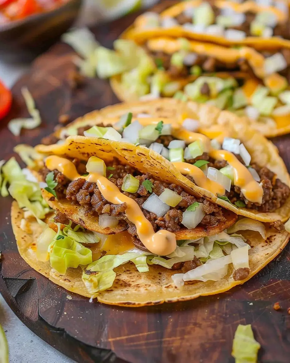 Smash Burger Tacos Recipe: Indulgent Flavor for Taco Night